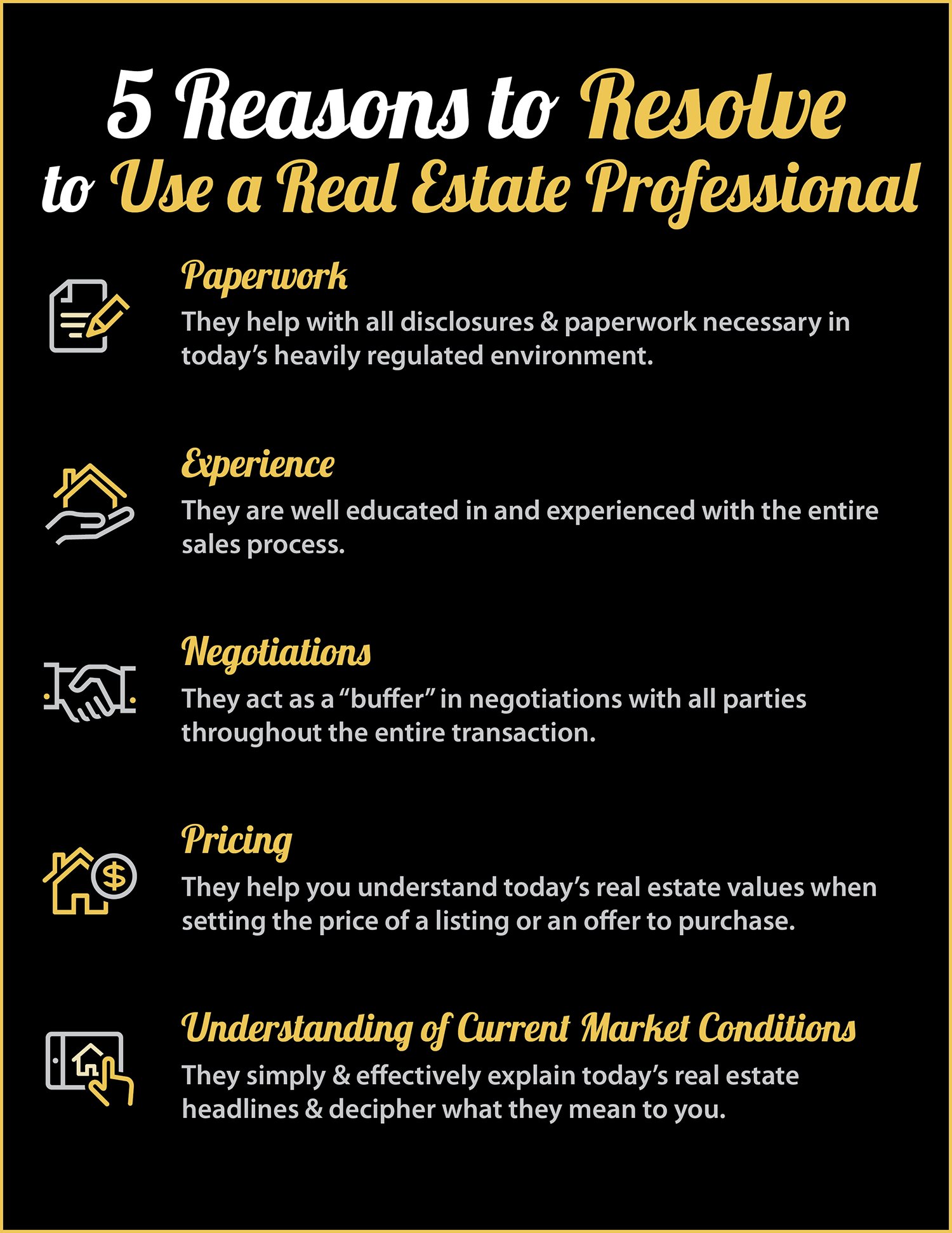 Buying or Selling in 2018? 5 Reasons to Resolve to Hire a Pro [INFOGRAPHIC]