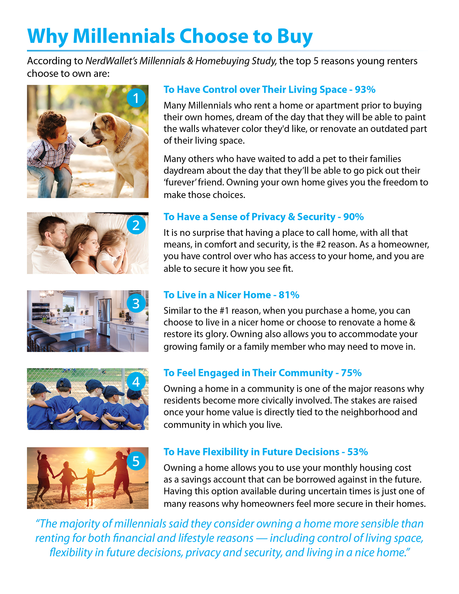 5 Reasons Millennials Choose to Buy [INFOGRAPHIC]
